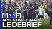 Argentine-France (3-3) : la France tombe de haut contre l'Argentine