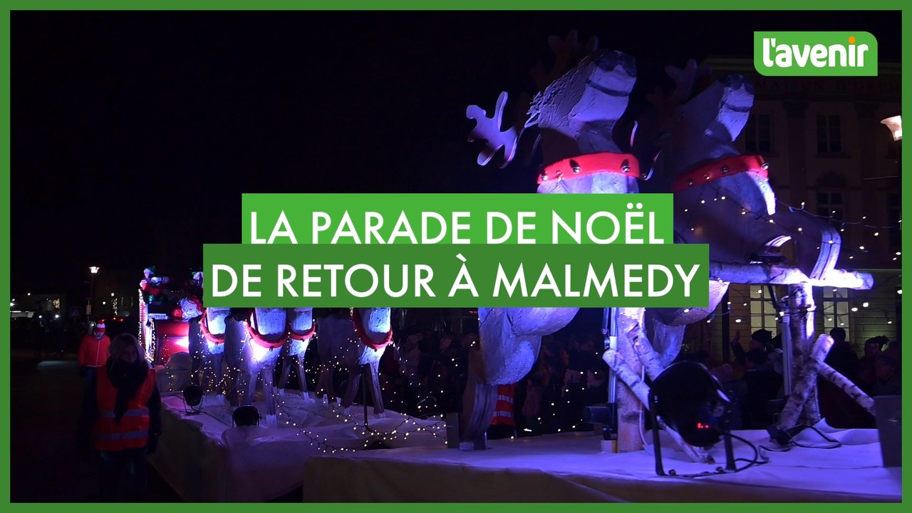 La parade de Noël a fait son retour à Malmedy