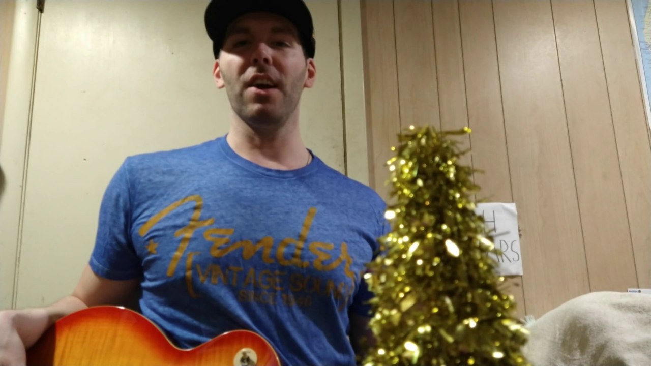 Guitar Lesson How To Play "Rockin' Around The Christmas Tree" (Intro
