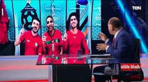 الديهي: تشبيه عناق لاعبي المغرب امهاتهم بالقردة وحركة الإصبع بـ 