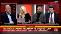 Bakan Soylu: İmamoğlu, YSK'yı eleştirebilir ama hakaret edemez