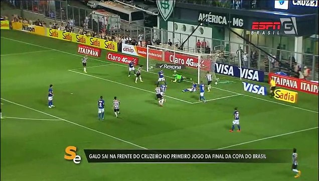 Galo bate Raposa no primeiro embate da final da Copa do Brasil