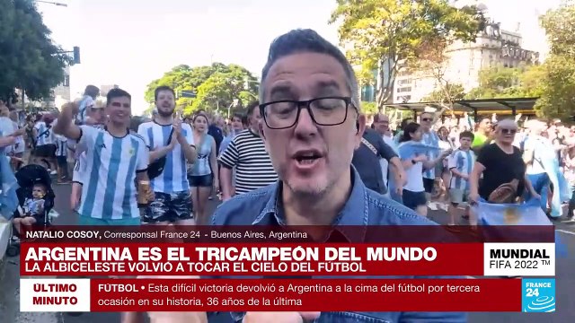 Informe desde Buenos Aires: ríos de hinchas marcharon hacia el Obelisco para celebrar