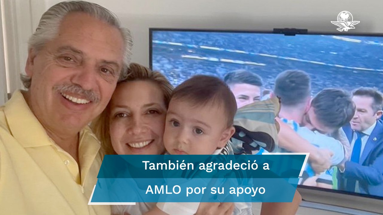 Alberto Fernández, presidente de Argentina, agradece a la selección el triunfo en Qatar 2022 