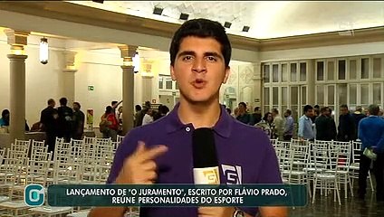Flávio Prado lança seu novo livro O Juramento