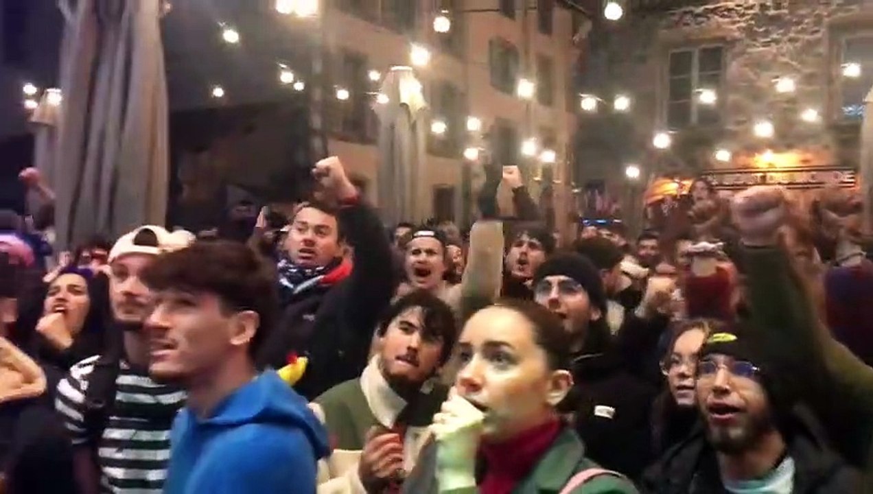Les supporters ont suivi le match France/Argentine à l'Irlandais à Limoges 2