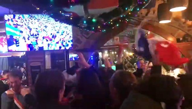 Les supporters ont suivi le match France/Argentine à l'Irlandais à Limoges 3