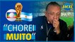 Galvão Bueno sobre final da Copa: 'jogão de despedida'