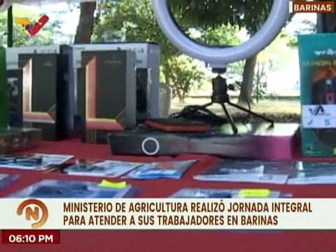 Ministerio de Agricultura realiza jornada de atención integral a sus trabajadores en el edo. Barinas