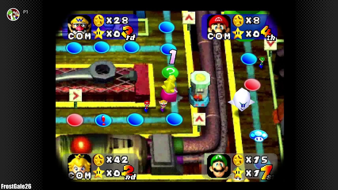 Mario Party - Luigi's Engine Room part 1