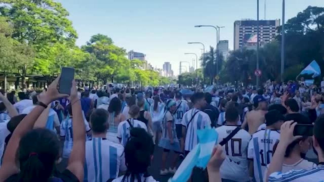 Buenos Aires feiert Messi und den WM-Titel