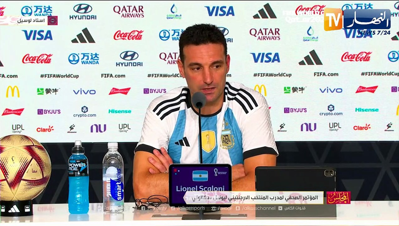 مدرب الأرجنتين: أتمنى أن يستمر ميسي مع المنتخب...