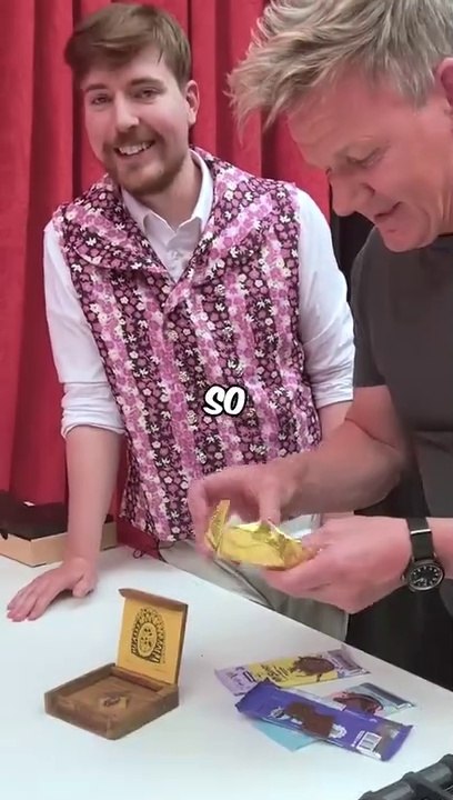 Gordon Ramsay Tries Most Expensive Chocolate Bar!