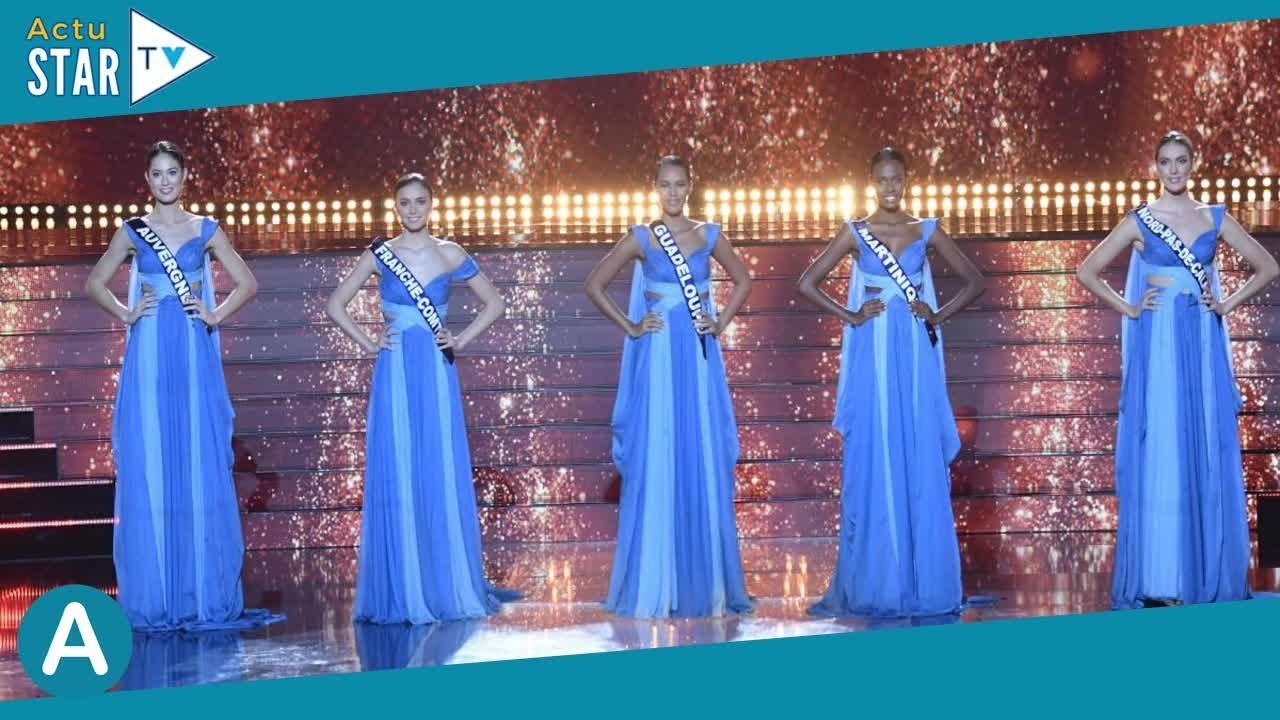 Miss France 2023 : Une candidate glisse et chute de façon ridicule, une séquence passée inaperçue, v
