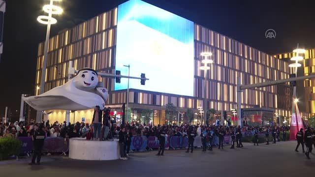 Arjantin Milli Takımı, Dünya Kupası'yla korteje katıldı