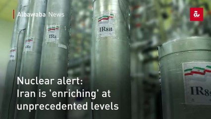Nuclear alert: Iran is 'enriching' at unprecedented levels