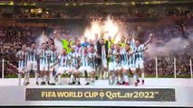 Lionel Messi and Argentina are Crowned World Cup Football Champions    Lionel Messi und Argentinien sind gekrönte Fußball-Weltmeister