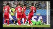 Imagens do empate entre Suíça e Costa Rica pela Copa do Mundo
