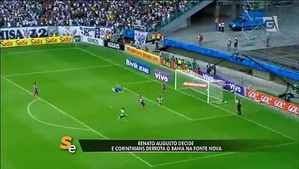 Renato Augusto decide e Corinthians vence o Bahia na Fonte Nova