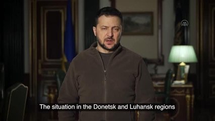 Zelenskiy: "Bahmut yönü kilit öneme sahip. Şehir, kontrolümüzün altında"