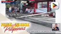 Lalaki, sugatan matapos sumalpok ang minamanehong fuel tanker sa poste ng kuryente sa Olongapo City