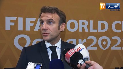 الرئيس الفرنسي: فخور بالمنتخب بعد الوصول إلى النهائي غير أن الحظ لم يكن لصالحنا