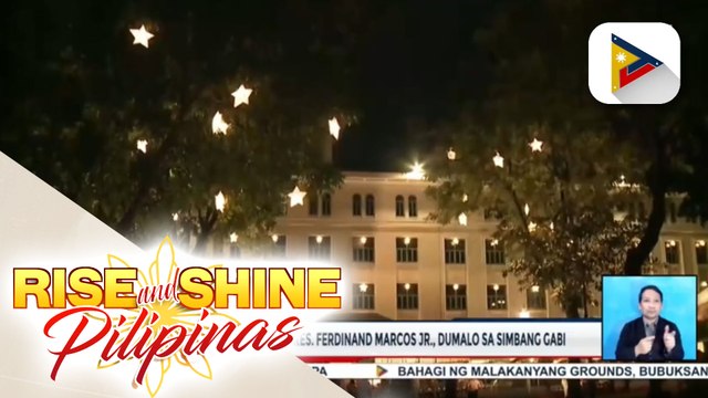 Malacañang Palace, muling binuksan sa publiko ngayong Pasko; Simbang Gabi, idinaos