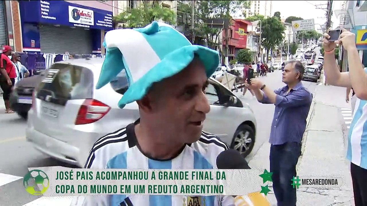 José Pais mostra como foi a festa de torcedores argentinos em um bar de São Paulo