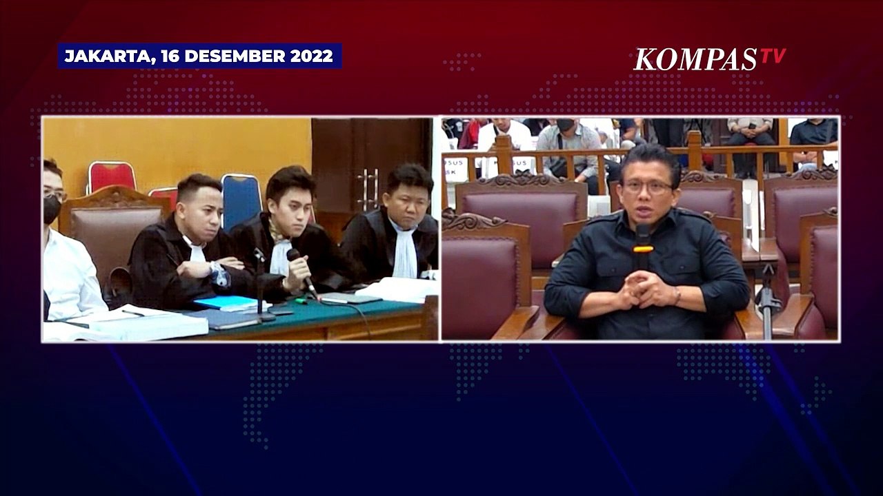 Ferdy Sambo Mengaku Bersalah: Saya Tak Tahu Bag...