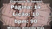 Página: 14 Lição: 10 - Clarinete Si bemol [90 bpm]