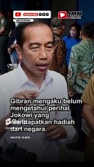 Dengar Jokowi Dikasih Hadiah Rumah oleh Negara, Gibran, 'Wis Duwe Omah Dewe' #shorts