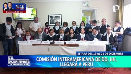 Comisión Interamericana de Derechos Humano llegará al Perú esta semana