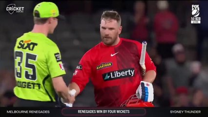 Thunder misery continues as clutch Finch sees ‘Gades home _ BBL