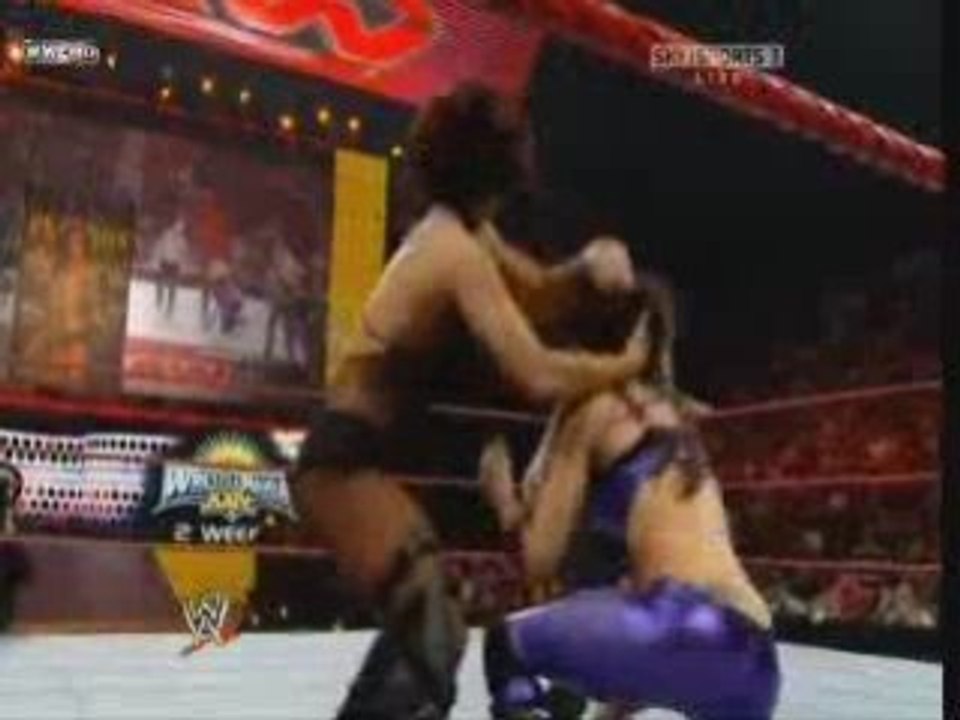 Maria & Candice Michelle vs Victoria & Jillian Hall 3.17.08