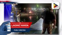 Isang hinihinalang rocket debris, narekober ng PCG malapit sa Subic, Zambales