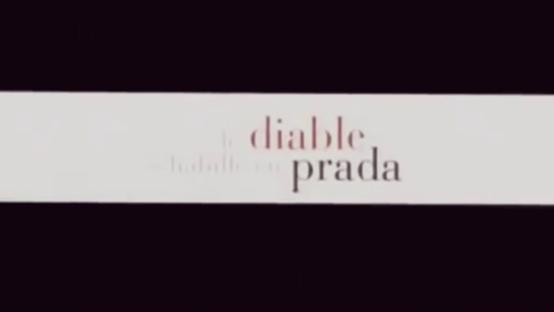 LE DIABLE S'HABILLE EN PRADA (2006) Bande Annonce VF - Vidéo Dailymotion