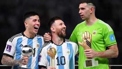 Kıyameti kopartan sevinç! Arjantin'in kalecisinin aldığı ödülle yaptığı hareket olay oldu