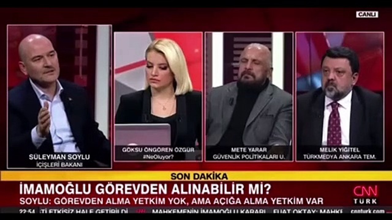 Soylu: ''Yargıtay onarsa görevden alırım''