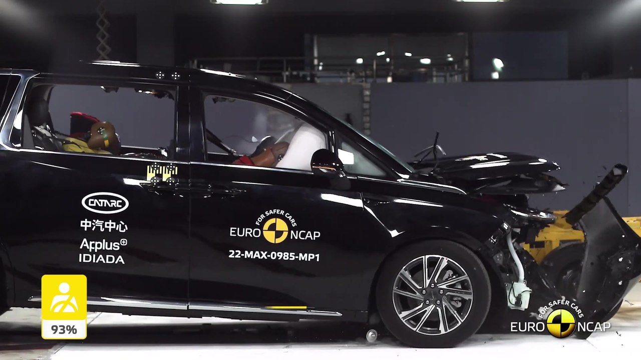 2022 Maxus MIFA 9 - Crash & Safety Tests