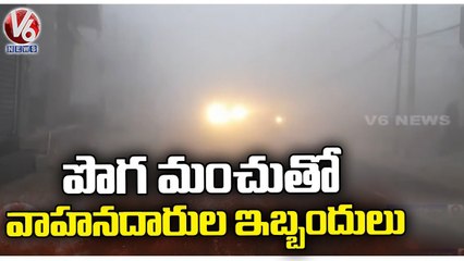 Public Facing Problems With Huge Snow Fog At Ludhiana | Punjab | V6 News