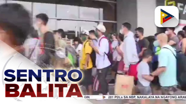 Mga pasahero na magpapasko sa kani-kanilang probinsya, nagsimula nang dumagsa PITX
