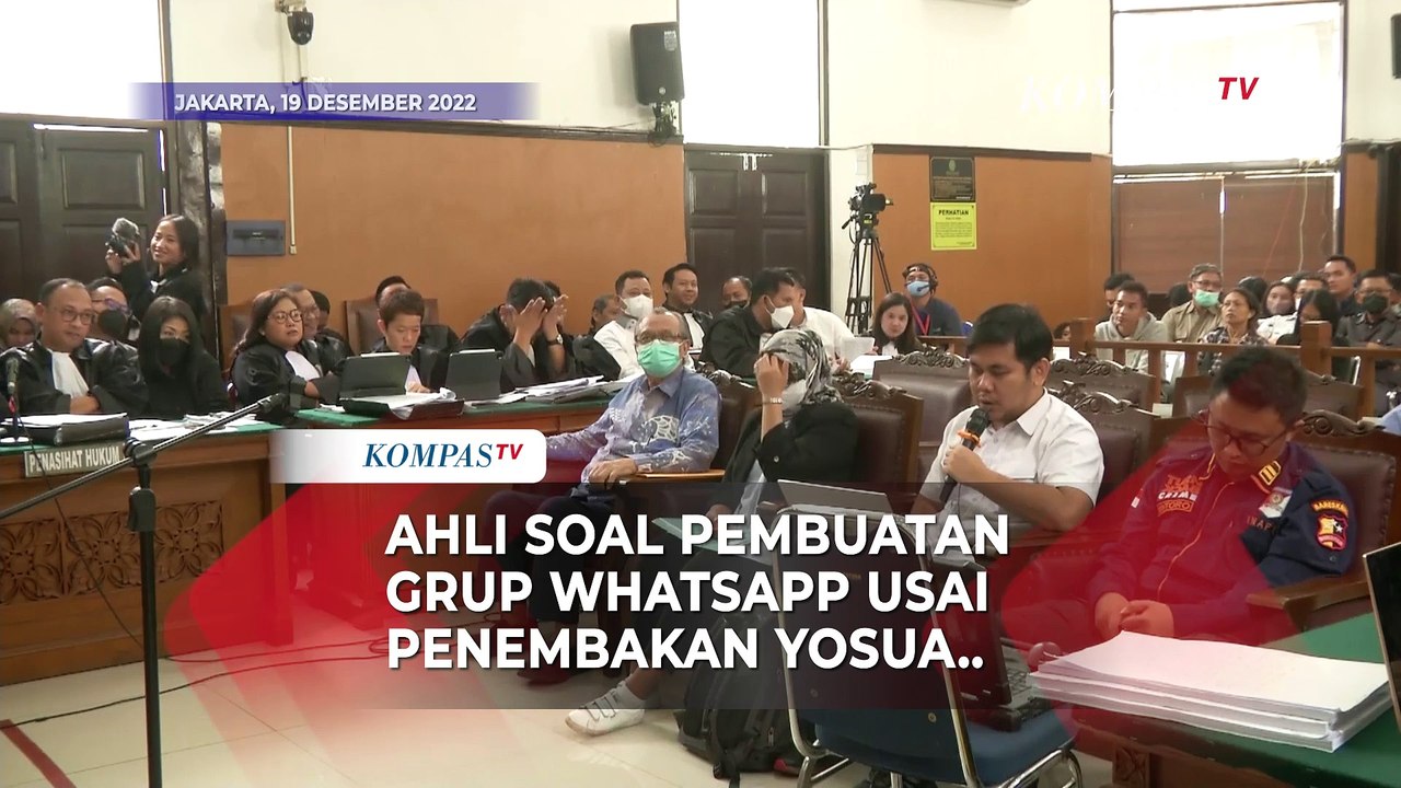 Terungkap! Ada Grup Whatsapp Duren Tiga Dibuat Ricky Rizal usai Yosua Ditembak
