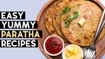 Easy & Yummy Dhaba Style Keema Paratha ~ Onion Paratha | Aloo Paratha Recipes