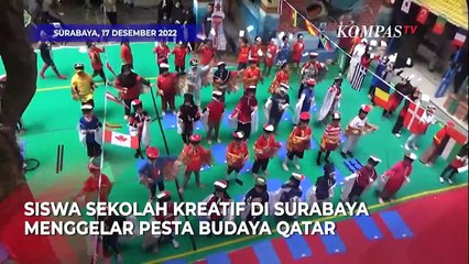 Semarakkan Piala Dunia 2022, Sekolah Ini Gelar Pesta Budaya Qatar
