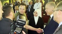 Cumhurbaşkanı Erdoğan, Elon Musk ile bir araya geldi