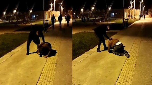 İstanbul’da taciz iddiasına parkta dayak