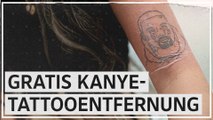 Londoner Klinik entfernt Kanye-West-Tattoos gratis