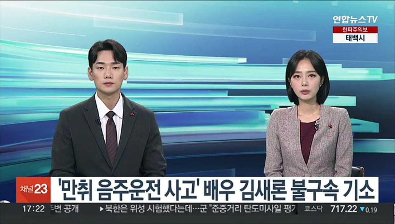 '만취 음주운전 사고' 배우 김새론 불구속 기소