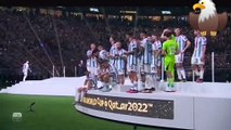 مراسم تتويج المنتخب الأرجنتيني بلقب كأس العالم FIFA قطر 2022