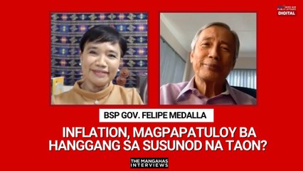 BSP Gov. Felipe Medalla on 2023 PH economic outlook | The Mangahas Interviews